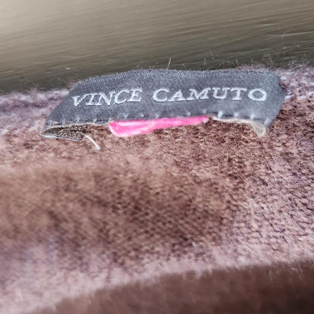 Vince Camuto Purple/ Brown Knitwear
